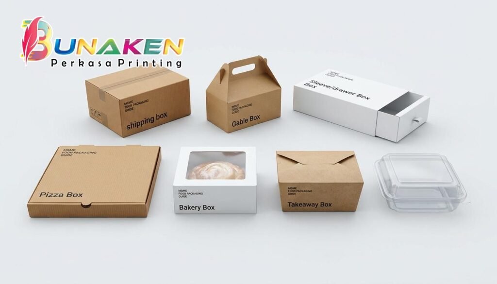 7 Jenis Box Packaging yang Wajib Diketahui untuk Bisnis Makanan & UMKM