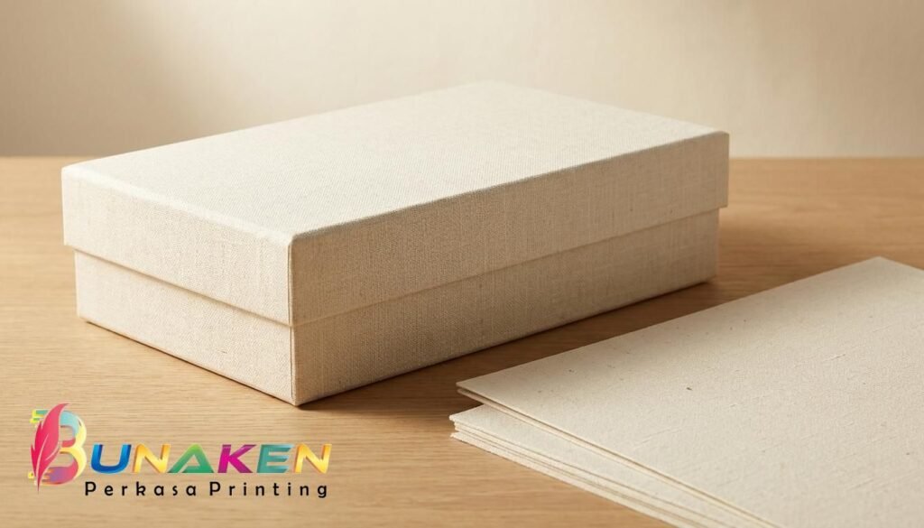 apa itu kertas linen untuk box