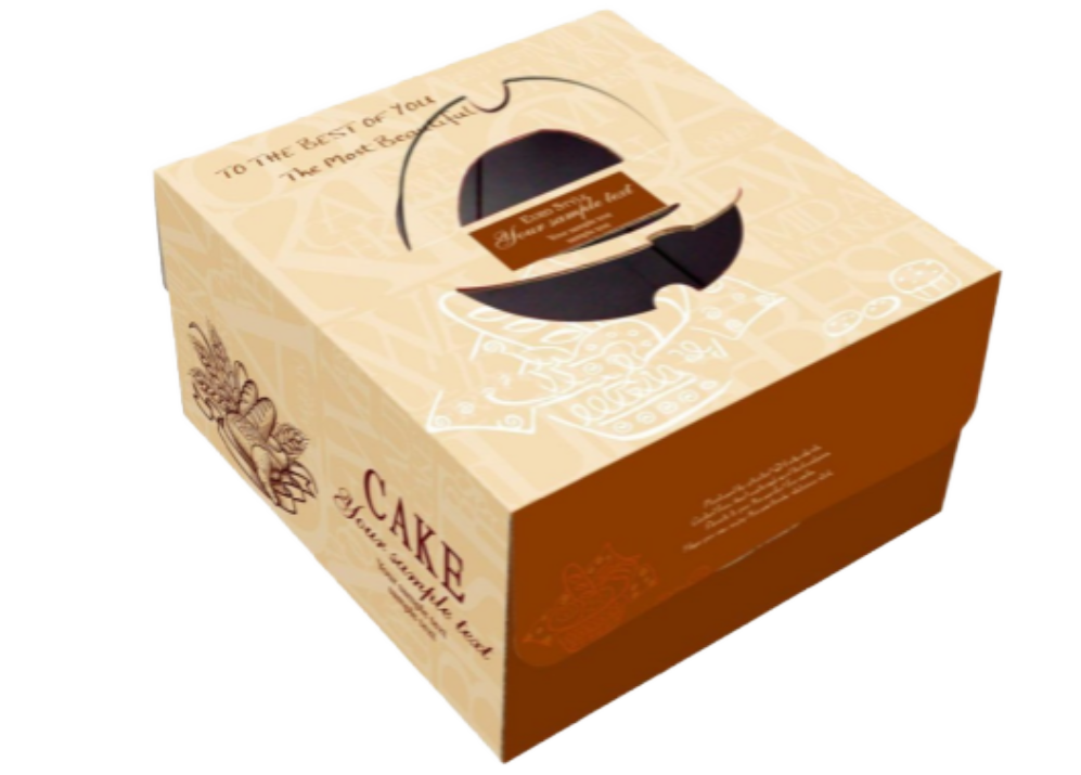Packaging cake