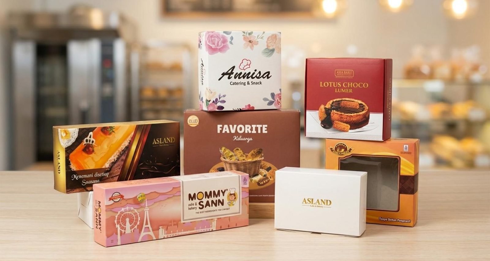 slide 1 custom box cake & bakery packaging