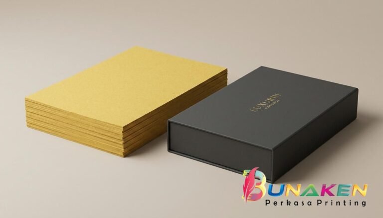Bahan Yellow Board Hardbox untuk Kemasan Premium