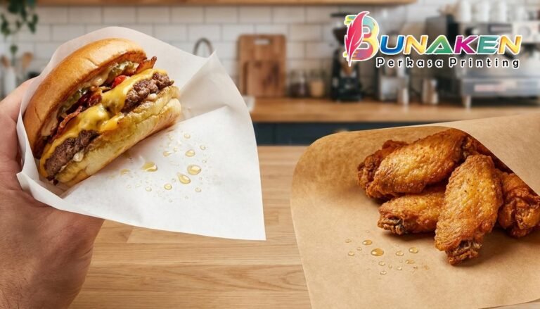 Mengenal Karakteristik Kertas Greaseproof Mengapa Wajib untuk Burger dan Gorengan